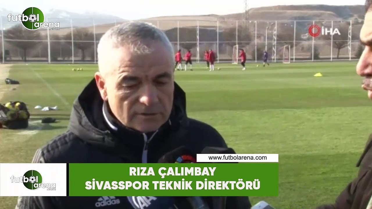 Rıza Çalımbay: " Mutlaka bizim alternatifli bir kadromuz olması gerekiyor"