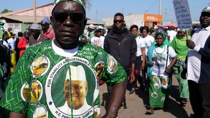 Thousands rally in The Gambia for ex-leader Yahya Jammeh's return