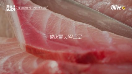겨울바다 '참맛'은? '방어'의 날(生) 것부터 펄펄 끓는 그 맛까지!