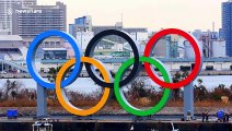 Giant Olympic rings arrive in Tokyo as city prepares for 'greatest show on Earth'