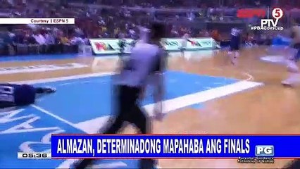 Almazan, determinadong mapahaba ang finals