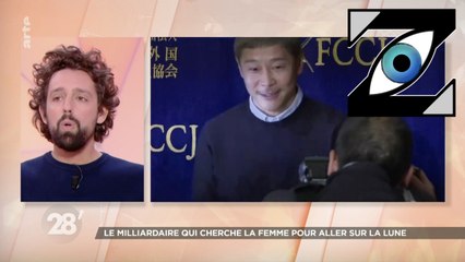 [Zap Télé] Milliardaire cherche femme pour aller sur la lune ! (17/01/20)