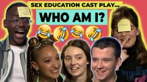 Digital Spy play 'WHO AM I?' with the Sex Education cast! Ncuti Gatwa, Asa Butterfield & Emma Mackey