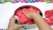 Learn Colors with Kinetic Sand MCQueen Cars w Slime How To Make Toy Model for Kids
