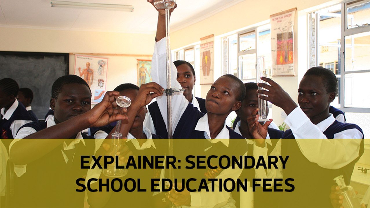 Explainer: Secondary school education fees