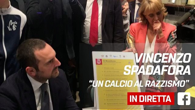 Spadafora - “Un calcio al razzismo” (16.01.20)