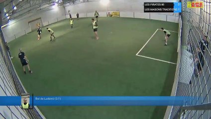 But de Ludovic (3-1) - LES PIRATES 86 Vs LES MAISONS TRADITIONS - 16/01/20 19:00 - LIGUE 2