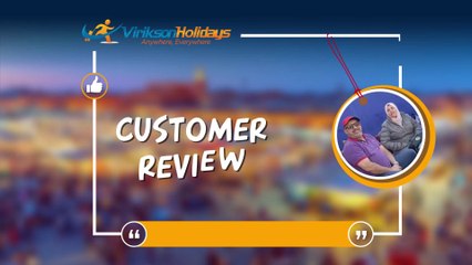 A family Visiting Marrakech is so Excited of their Visit