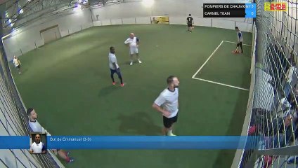 But de Emmanuel  (3-0) - POMPIERS DE CHAUVIGNY Vs CARMEL TEAM - 16/01/20 21:00 - LIGUE 1