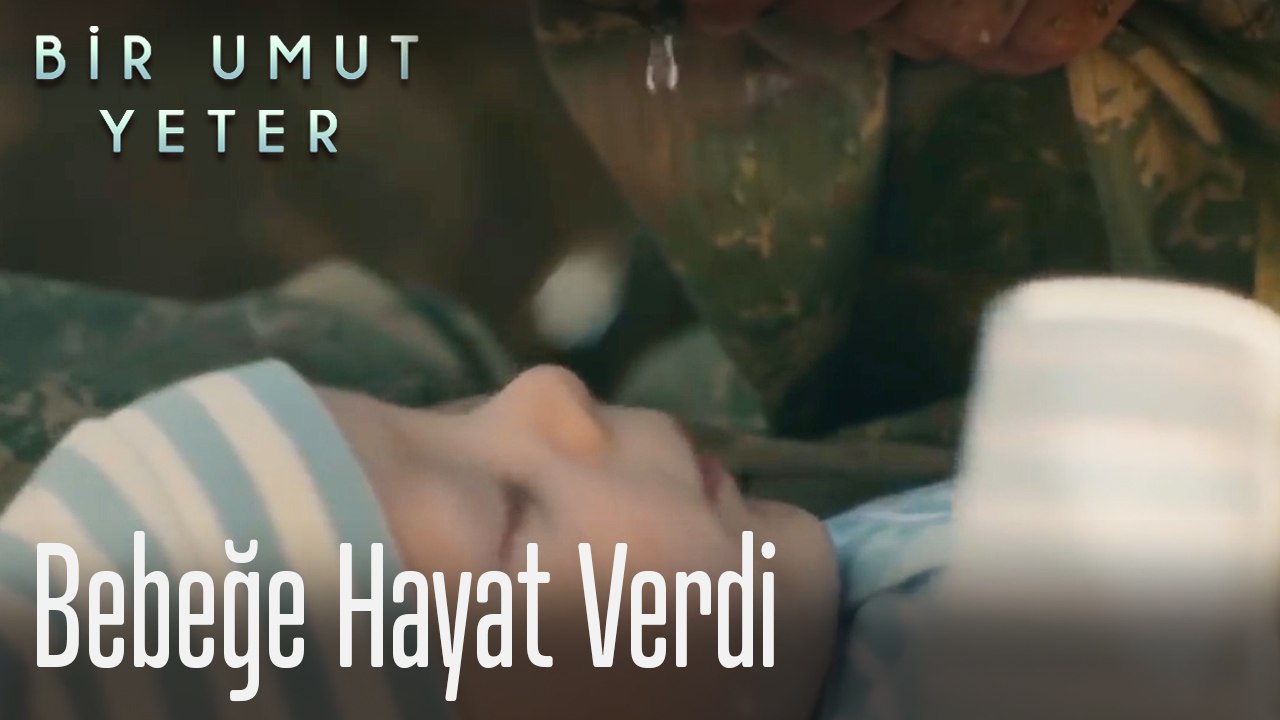 Bebeğe hayat verdi