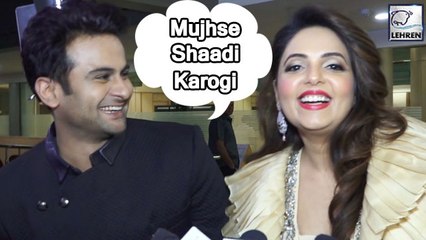 Sanket Bhosale-Sugandha Mishra Blushes When Asked About Their Relationship