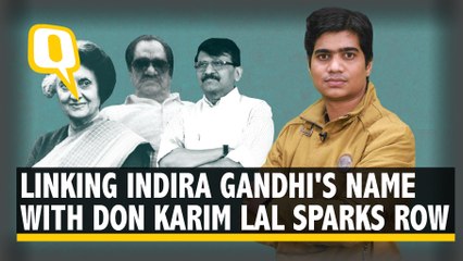 Download Video: Sanjay Raut Saying Indira Gandhi Met With Don Karim Lala Sparks Row