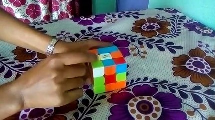 Rubik Cube Solve- 1st Layer