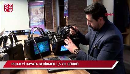 Eskişehirli girişimci akıllı çanta üretti