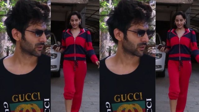Spotted: Kartik Aaryan AT A Dance Class And Nora Fatehi At A Salon