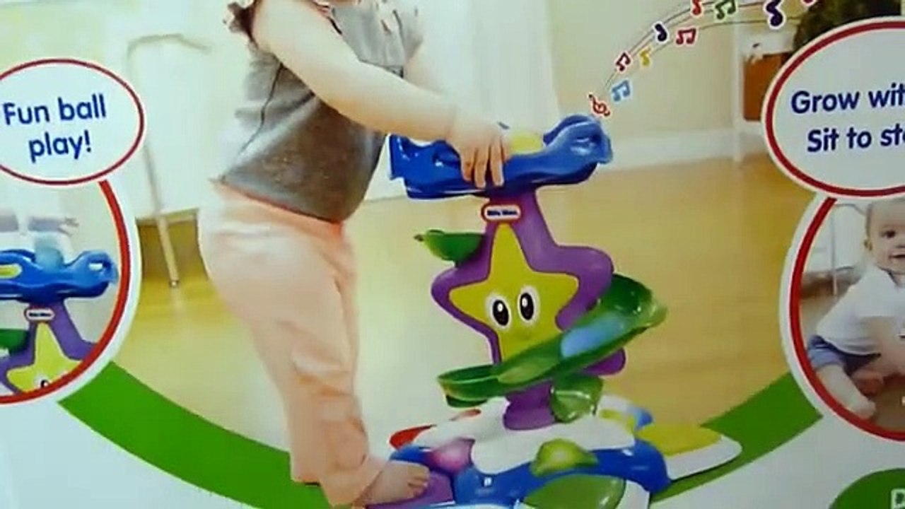 Little Tikes Lil Ocean Explorers Stand 'n Dance Starfish and Dunk 'n Juggle Seal Basketball Hoop