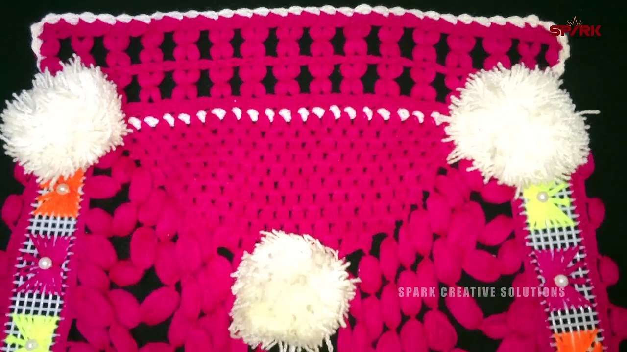 Plastic Canvas  For mirror Toran