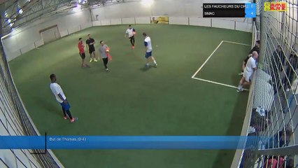 But de Thomas (0-4) - LES FAUCHEURS DU CHU Vs SMAC - 16/01/20 20:00 - LIGUE 3 - Poitiers Game Parc