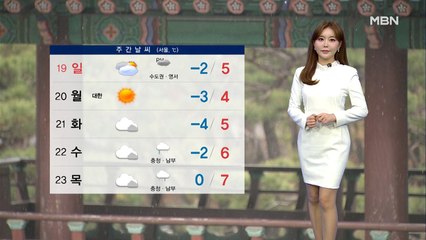 주말 큰 추위 없어…오후까지 동해안 눈·비