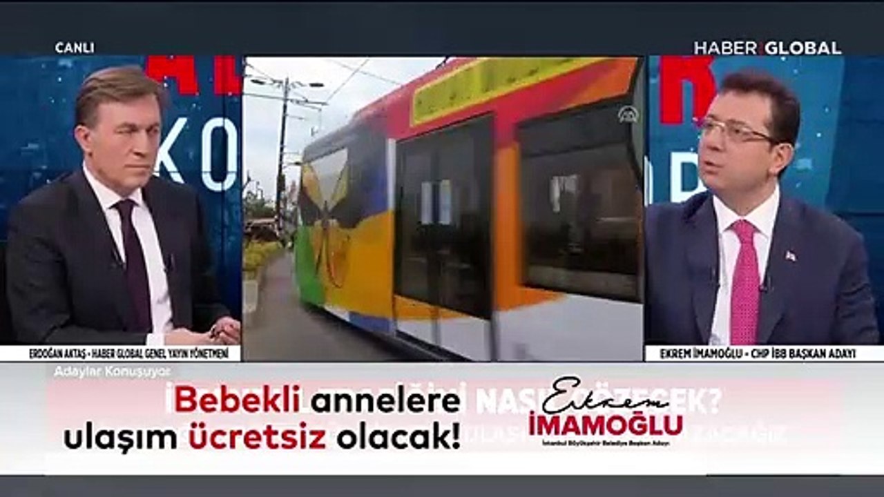 İmamoğlu müjdeyi verdi: Bebekli annelere ücretsiz ulaşım