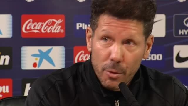 Simeone: La frase de perder otra final no me suena cómoda. De seis finales, ganamos tres