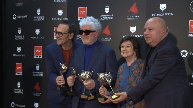 'Dolor y gloria' de Almodóvar arrasa en los Premios Feroz
