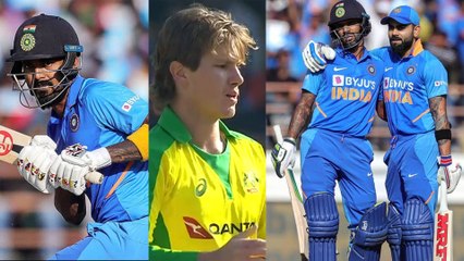 IND vs AUS 2nd ODI : India posts a mammoth total of 340 | Oneindia kannada