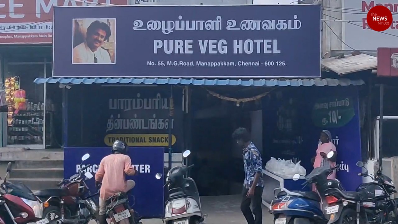This 'Rajini hotel' in Chennai serves meals for Rs 10 and Rs 30 video