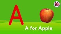 A For Apple B for Ball C for Cat  ABC Phonics Song   ABCD Alphabet HD Alphabets