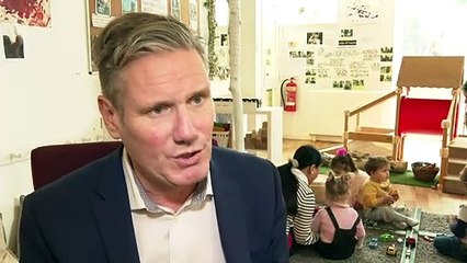 Keir Starmer visits Batley nursery