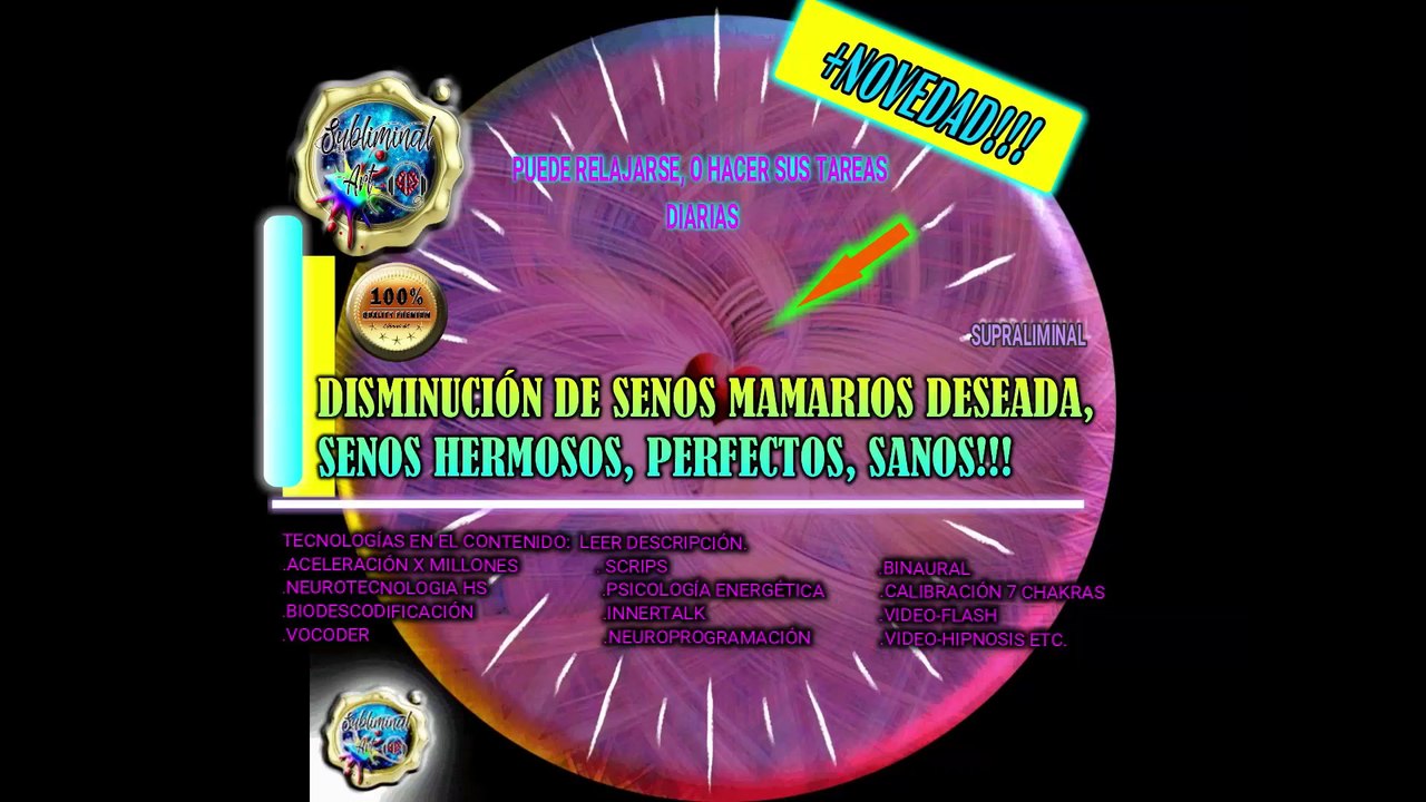 ✅¡¡¡DISMINUCIÓN DE SENOS (PECHOS) AL TAMAÑO DESEADO+ EXTRAORDINARIA SALUD, JUVENTUD, FIRMEZA ETC!!! SÙPER EFECTIVO!!!✅