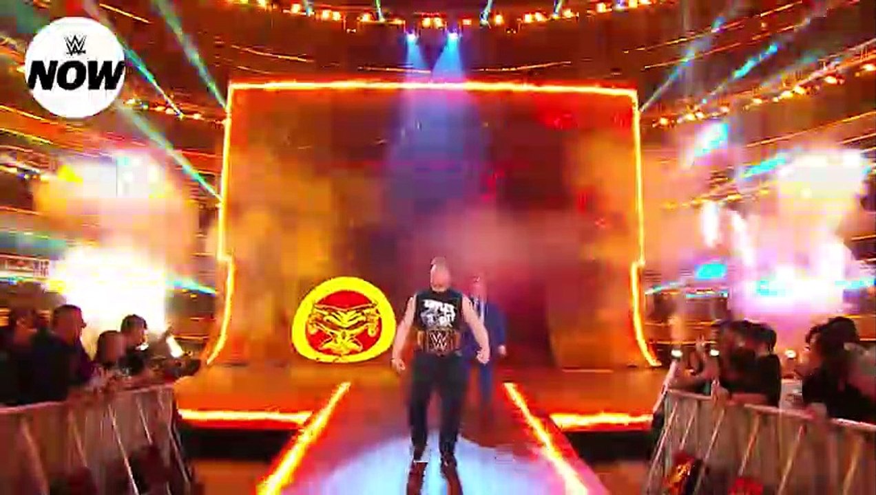 What was up on Raw between Brock Lesnar and R-Truth__ WWE Now