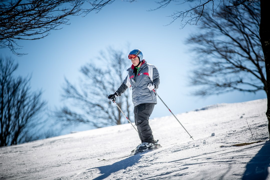 Au Markstein, Annick Lutenbacher revient sur le début de saison très difficile, faute de neige