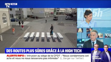 Dos d'âne "surprise", passages piétons en 3D: à quoi ressembleront les routes de demain ?