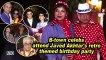 B-town celebs attend Javed Akhtar's retro themed birthday party