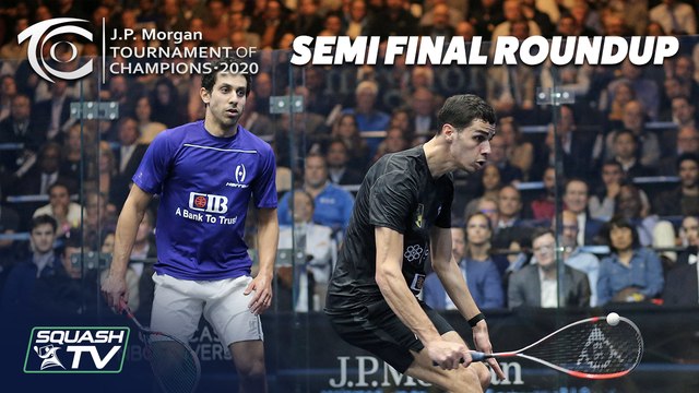 Squash: J.P. Morgan Tournament of Champions 2020 - Men's Semi Final Roundup