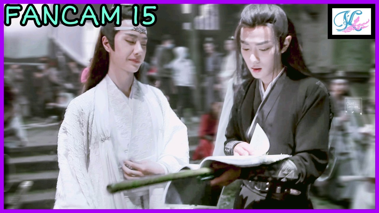 FanCam 15 -Backstage Super Rare -The Untamed - xiao zhan wang yibo