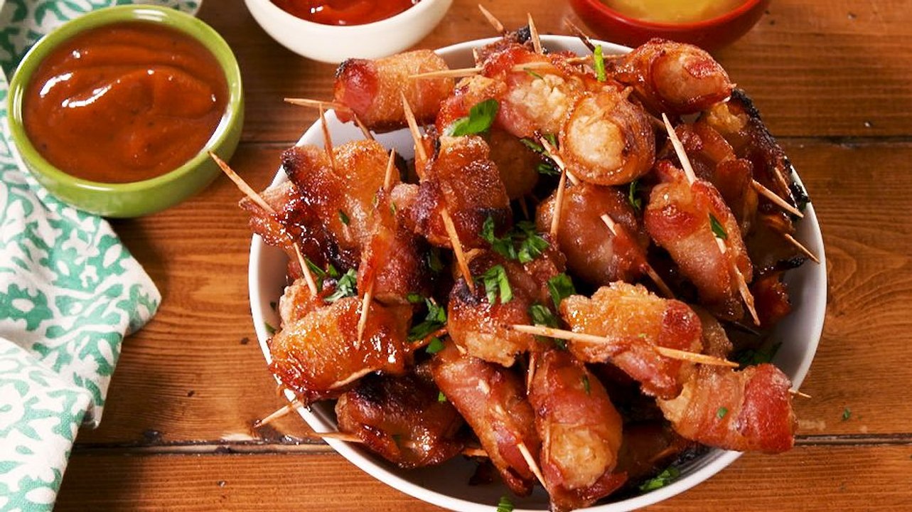 Bacon Wrapped Tater Tots >>> Potato Chips