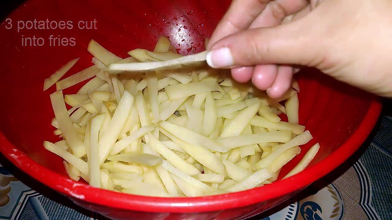 5 Minute French Fries-Quick Crunchy Fries recipe-Lunch Box Idea (COOKING WITH HADIQA)