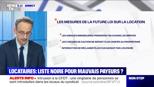 En quoi consisterait le fichier des mauvais payeurs que veut mettre en place la FNAIM ?