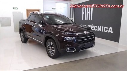 Apresentação Fiat Toro Volcano 2020 - Exterior e Interior