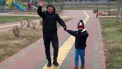 Diyarbakır'a mevsimin ilk karı yağdı