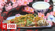 Retro Recipe: Steamed fish with crispy soy mince