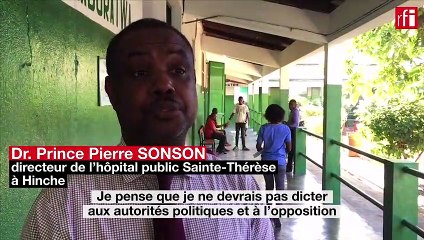 Haiti: «On doit laisser la voie libre à ceux qui doivent bénéficier de soins»
