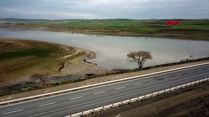 Kanal istanbul projesinin geçeceği belirtilen güzergahın havadan görüntüsü -1