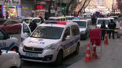 Başkent'te korku dolu anlar yaşatan şahıs ikna edilerek gözaltına alındı