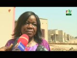 RTB/Visite du chantier de construction des logements sociaux de Koudougou par le Ministre de l’urbanisme et l’habitat, Maurice Bonanet