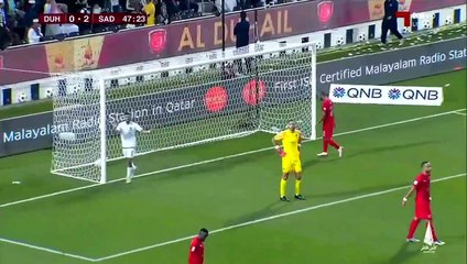 Deuxième but de Bounedjah vs Al Duhail
