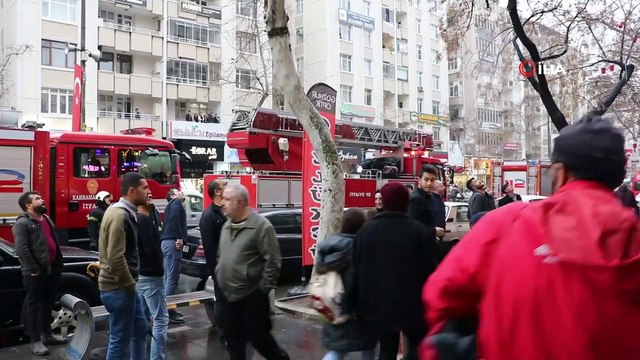Sobadan çıkan duman itfaiyeyi alarma geçirdi