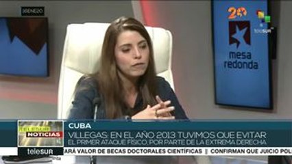 Villegas: en 2013 tuvimos que enfrentar primer ataque físico
